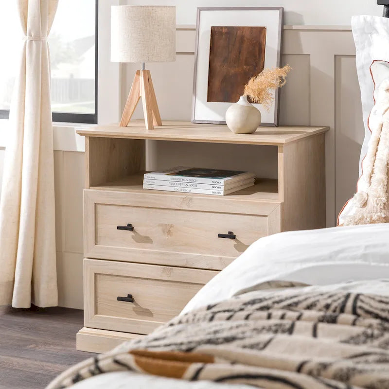 Classic 2-Drawer Nightstand