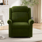 360 Swivel Velvet Recliner Chair