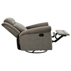 360 Swivel Velvet Recliner Chair