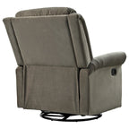 360 Swivel Velvet Recliner Chair