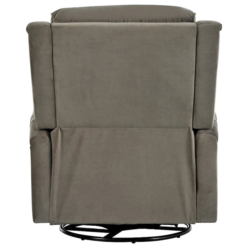 360 Swivel Velvet Recliner Chair