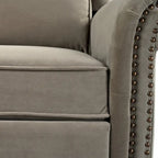 360 Swivel Velvet Recliner Chair