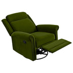 360 Swivel Velvet Recliner Chair