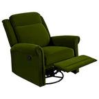 360 Swivel Velvet Recliner Chair