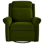 360 Swivel Velvet Recliner Chair