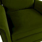360 Swivel Velvet Recliner Chair