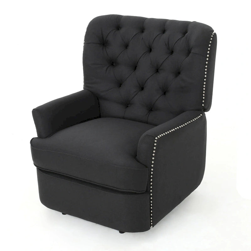 Tufted Fabric Power Recliner