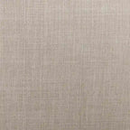 Contemporary Beige Fabric & Vinyl Accent Chair