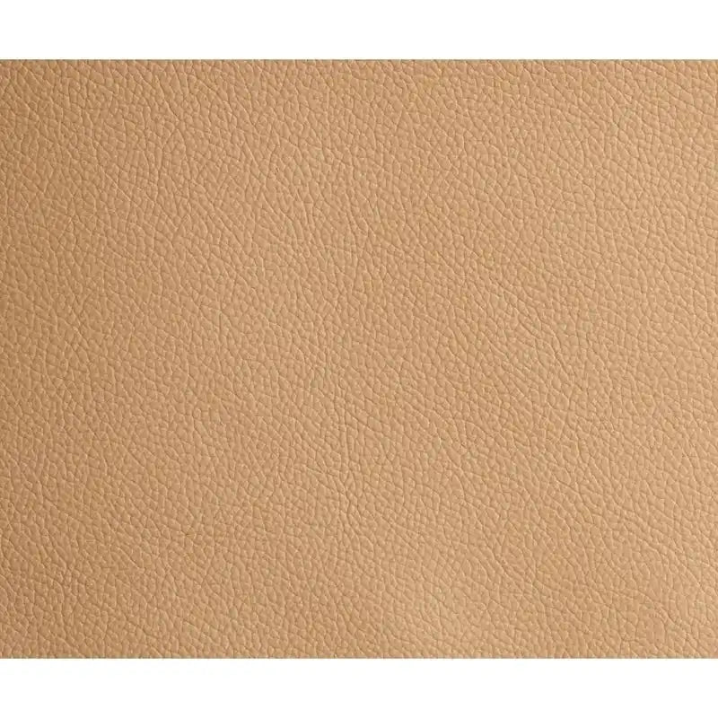 Set aus Ledersessel und Hocker