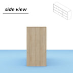 Doppelte Kommode mit 9 Schubladen und Metallauszügen