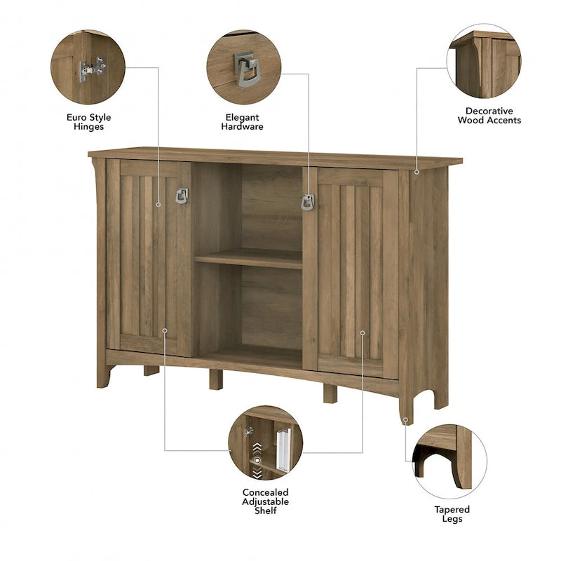 Hall Tree Shoe Bench and Storage Cabinet Set