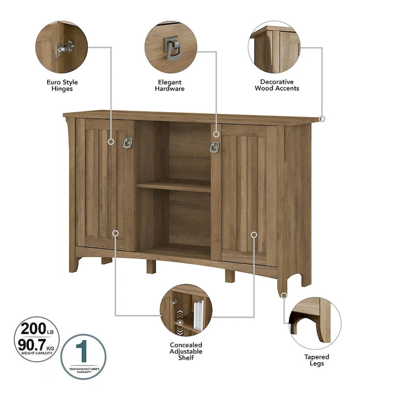 Hall Tree Shoe Bench and Storage Cabinet Set