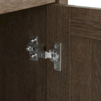 Hall Tree Shoe Bench and Storage Cabinet Set