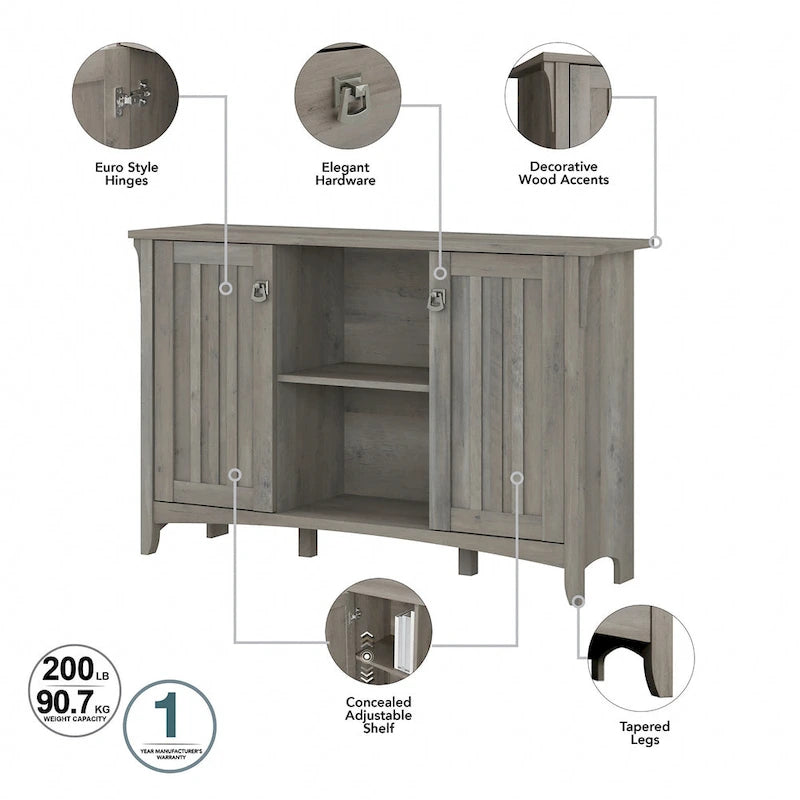Hall Tree Shoe Bench and Storage Cabinet Set