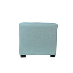 Quadratischer Hocker mit 4-Knopfheftungen