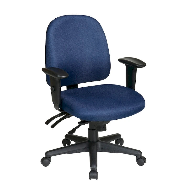 Ergonomischer Bürostuhl mit mittelhoher Rückenlehne