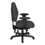 Ergonomischer Bürostuhl mit mittelhoher Rückenlehne