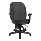 Ergonomischer Bürostuhl mit mittelhoher Rückenlehne