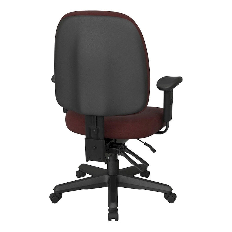 Ergonomischer Bürostuhl mit mittelhoher Rückenlehne