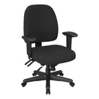 Ergonomischer Bürostuhl mit mittelhoher Rückenlehne
