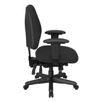 Ergonomischer Bürostuhl mit mittelhoher Rückenlehne