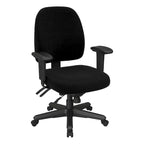 Ergonomischer Bürostuhl mit mittelhoher Rückenlehne