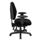 Ergonomischer Bürostuhl mit mittelhoher Rückenlehne