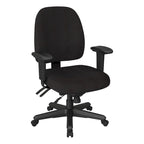 Ergonomischer Bürostuhl mit mittelhoher Rückenlehne