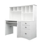 Computertisch für das Homeoffice mit Aufsatzschrank