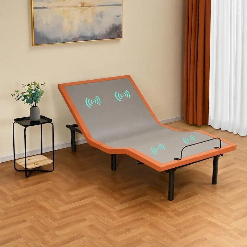 Adjustable Bed Frame with Massage