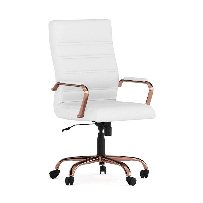 High Back Executive Swivel Office Chair with Chrome Base