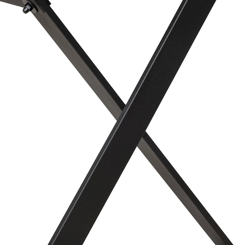 Industrieller schwarzer 149,9 cm Metall-Computertisch mit USB-Anschluss
