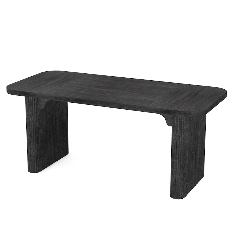 63-Inch Computer Desk with Lower Shelf