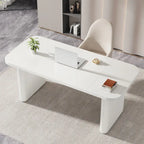 63-Inch Computer Desk with Lower Shelf