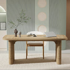 63-Inch Computer Desk with Lower Shelf