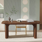 63-Inch Computer Desk with Lower Shelf