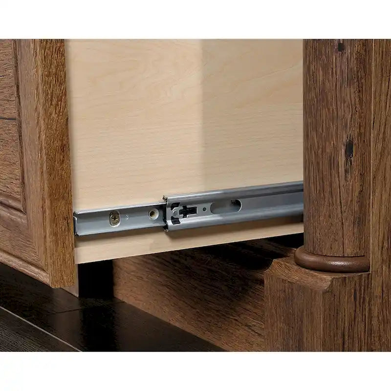 Schreibtisch aus Holz mit Aufbewahrungsschubladen
