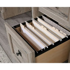 Schreibtisch aus Holz mit Aufbewahrungsschubladen