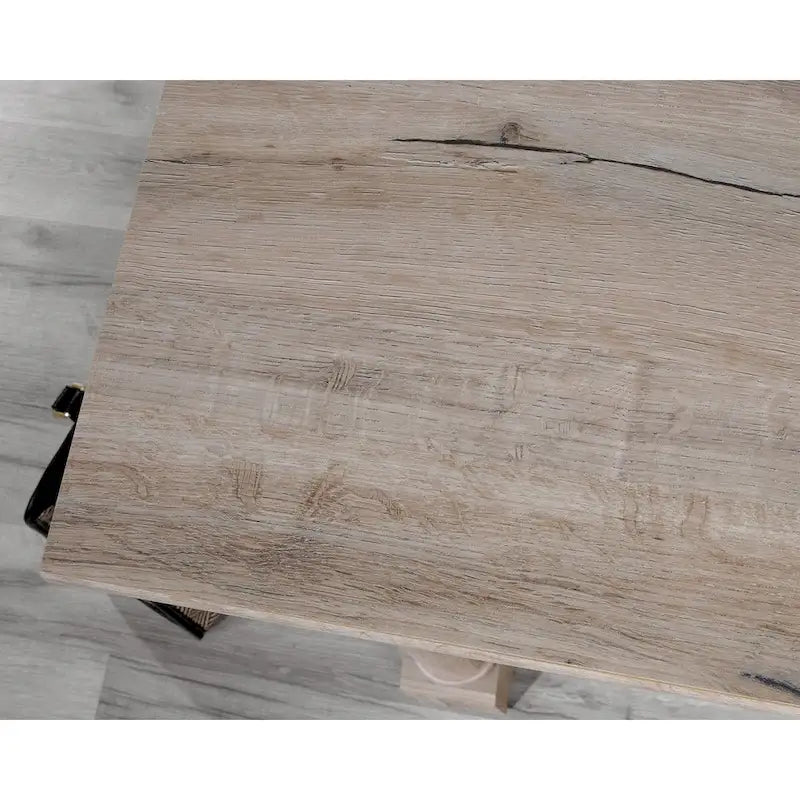 Schreibtisch aus Holz mit Aufbewahrungsschubladen