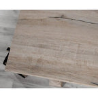 Schreibtisch aus Holz mit Aufbewahrungsschubladen