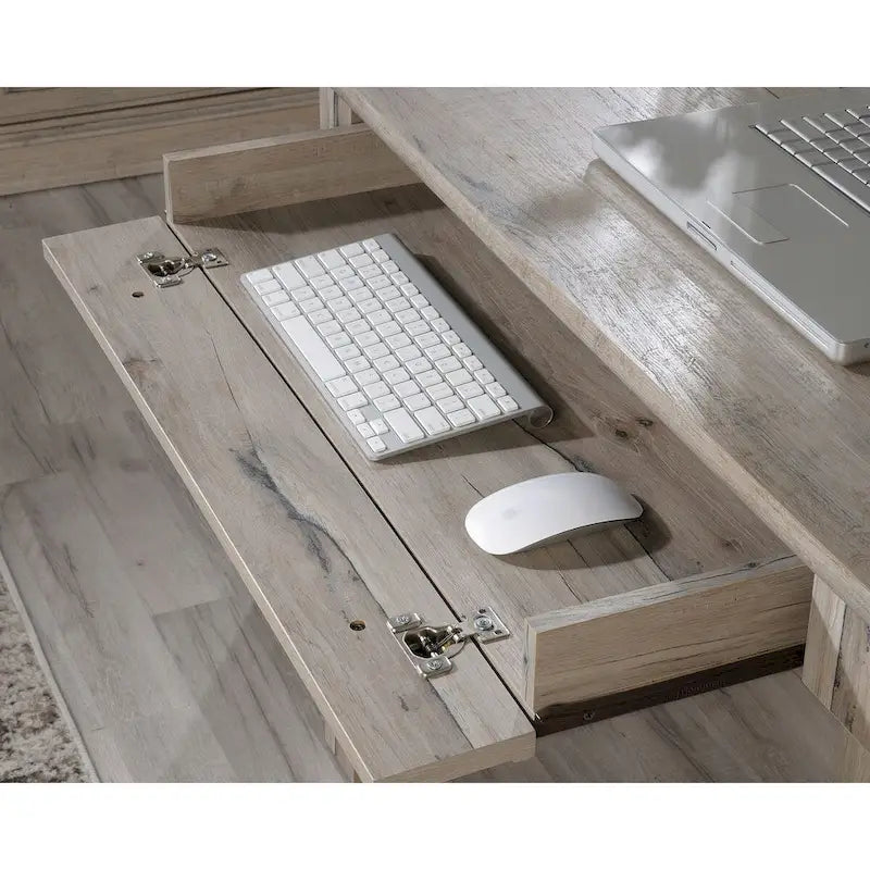 Schreibtisch aus Holz mit Aufbewahrungsschubladen