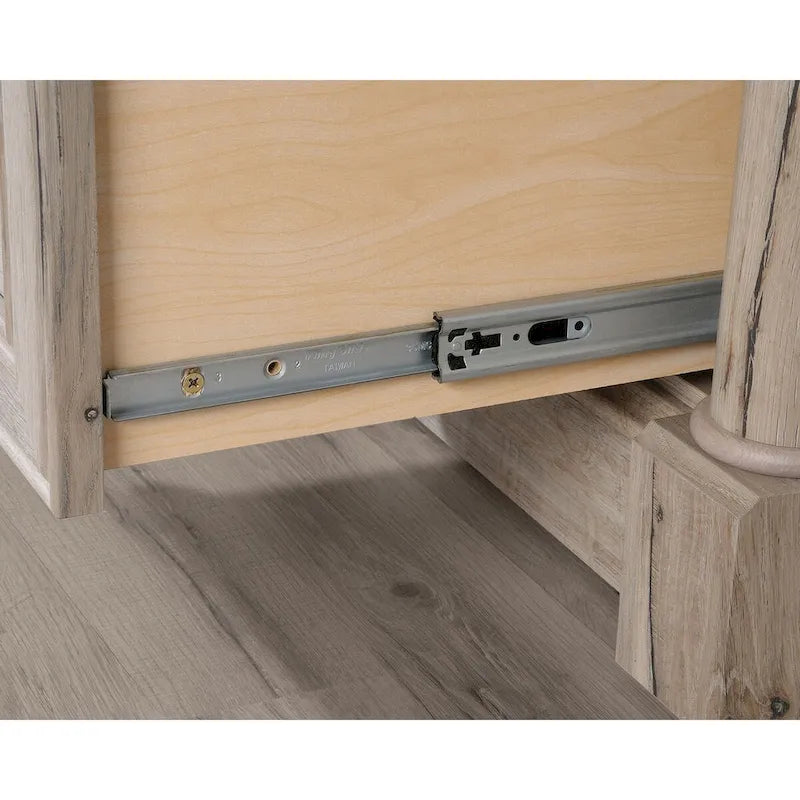 Schreibtisch aus Holz mit Aufbewahrungsschubladen
