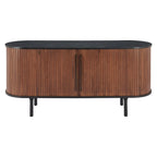 Black & Walnut Two-Tone Sideboard