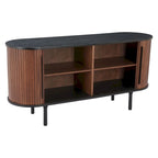 Black & Walnut Two-Tone Sideboard