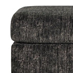 Living Room Ottoman with Casters, Parchment