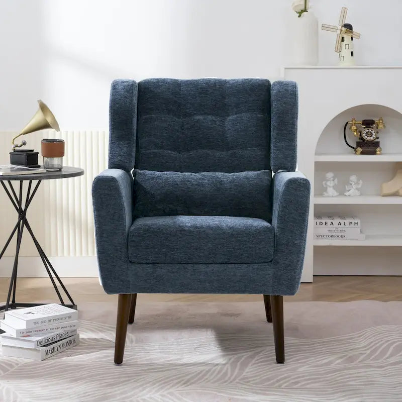 Upholstered Accent Chair with Armrests