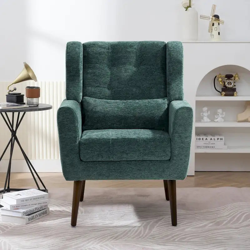 Upholstered Accent Chair with Armrests