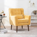 Upholstered Accent Chair with Armrests