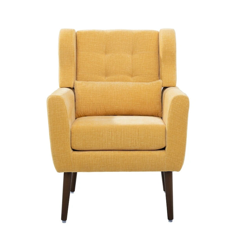 Upholstered Accent Chair with Armrests