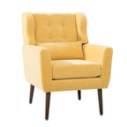 Upholstered Accent Chair with Armrests